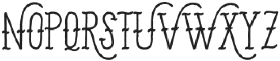 The Tattooist Regular otf (400) Font UPPERCASE