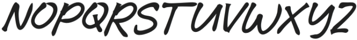 The Tragha Regular otf (400) Font UPPERCASE