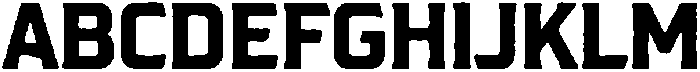 The Union Display Regular otf (400) Font UPPERCASE