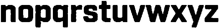 The Union Display Regular otf (400) Font LOWERCASE