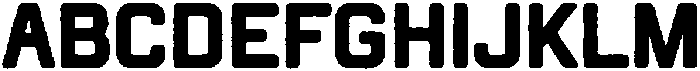 The Union Sans Bold otf (700) Font UPPERCASE