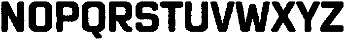 The Union Sans Bold otf (700) Font UPPERCASE
