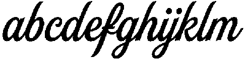 The Union Script One otf (400) FONT
