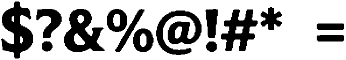 The Union Serif Regular otf (400) Font OTHER CHARS