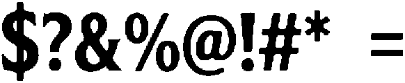 The Union Serif Tall otf (400) Font OTHER CHARS