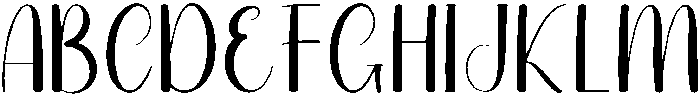The Vintage Regular otf (400) Font UPPERCASE