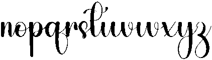 The Vintage Regular otf (400) Font LOWERCASE