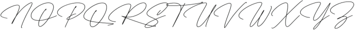 The Wedding Signature Regular otf (400) Font UPPERCASE