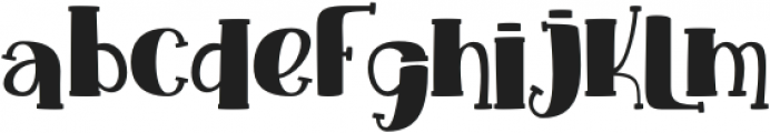The Witchers long bold Regular otf (700) Font LOWERCASE