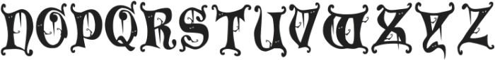 The Wizard Regular otf (400) Font UPPERCASE