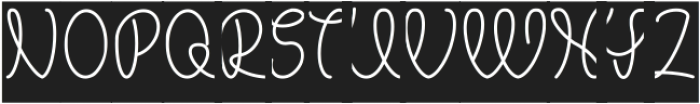 The Wizzard-Inverse otf (400) Font UPPERCASE