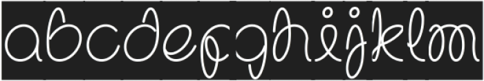 The Wizzard-Inverse otf (400) Font LOWERCASE