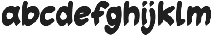 The Xamber Regular otf (400) Font LOWERCASE