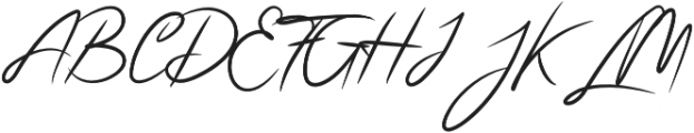 The Youther otf (400) Font UPPERCASE