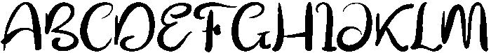 The Yuang  Regular otf (400) Font UPPERCASE