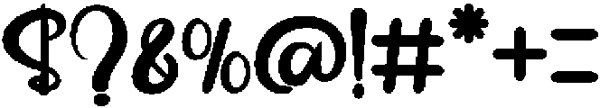 The Yuang  Regular ttf (400) Font OTHER CHARS