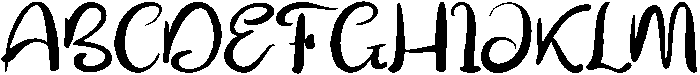 The Yuang  Regular ttf (400) Font UPPERCASE
