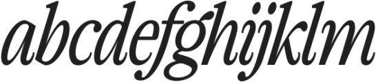 The Zondaya Gevola Contrast Italic otf (400) FONT