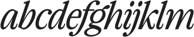 The Zondaya Gevola Expanded Contrast Italic otf (400) FONT