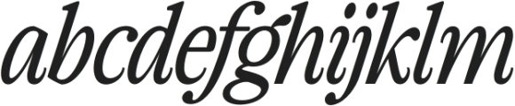 The Zondaya Gevola Expanded Narrow Contrast Italic otf (400) FONT