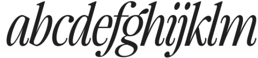 The Zondaya Gevola Narrow Italic otf (400) FONT