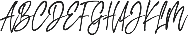 The flash otf (400) Font UPPERCASE