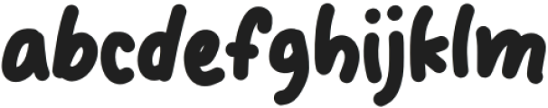 The toy Regular otf (400) Font LOWERCASE