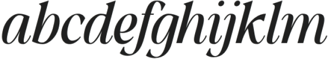 TheAestheticEssential-Italic otf (400) Font LOWERCASE