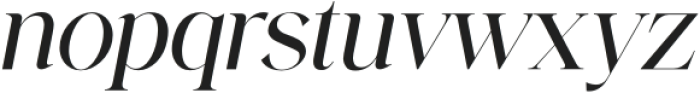 TheAestheticaSerif Italic otf (400) Font LOWERCASE