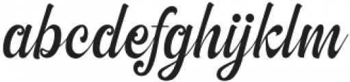 TheAmberton-Regular otf (400) Font LOWERCASE