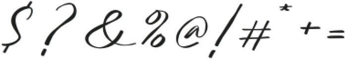 TheBaillers-Script otf (400) Font OTHER CHARS