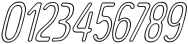 TheBanglesOutline-Italic otf (400) Font OTHER CHARS