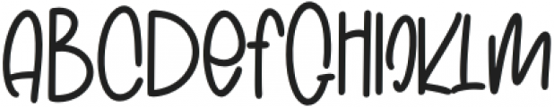 TheCarbs otf (400) Font UPPERCASE