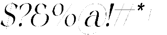 TheCheloEditoriaItalicScale-R otf (400) Font OTHER CHARS