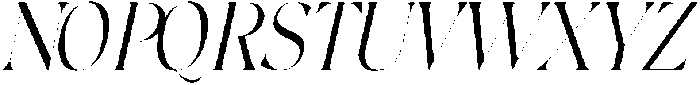 TheCheloEditoriaItalicScale-R otf (400) Font UPPERCASE