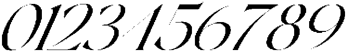 TheCheloEditoriaItalicSlant-R otf (400) Font OTHER CHARS