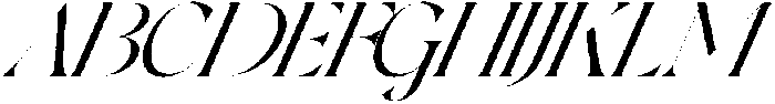 TheCheloEditoriaItalicSlant-R otf (400) Font UPPERCASE