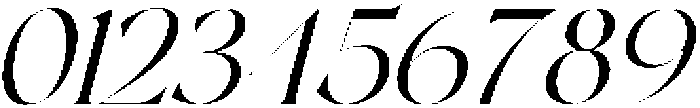 TheCheloeditoriaItalic-Reg otf (400) Font OTHER CHARS