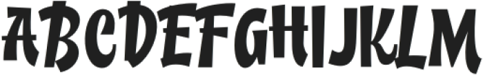 TheChilds-Regular otf (400) Font UPPERCASE