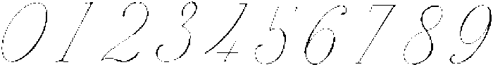 TheCouturier Ink otf (400) Font OTHER CHARS