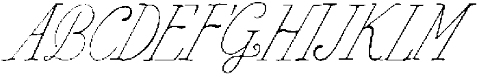 TheCouturier Ink otf (400) Font UPPERCASE