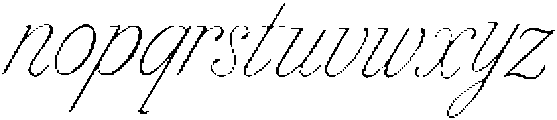 TheCouturier Ink otf (400) Font LOWERCASE