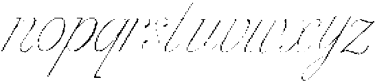 TheCouturier Regular otf (400) Font LOWERCASE