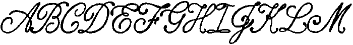 TheCouturierScript Bold otf (700) Font UPPERCASE