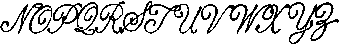 TheCouturierScript Bold otf (700) Font UPPERCASE