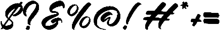 TheCreation otf (400) Font OTHER CHARS