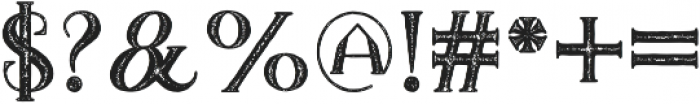 TheDarkTitanVintage otf (400) Font OTHER CHARS