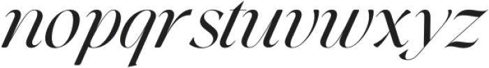 TheEstehItalicSlant-Regular otf (400) Font LOWERCASE