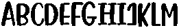 TheGardeniaSans otf (400) Font UPPERCASE
