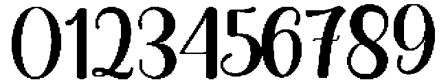 TheGardeniaScript otf (400) Font OTHER CHARS